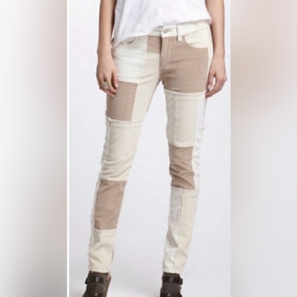 Anthropologie Pilcro Patchwork Cords - image 1